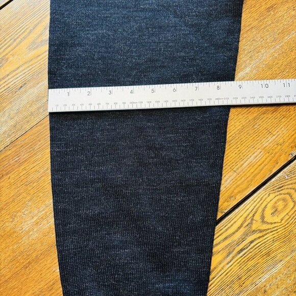 Vintage Arnold Palmer Cardigan Sweater Full Zip Mens L 42-44 Black Grey 15% Wool - Picture 10 of 13